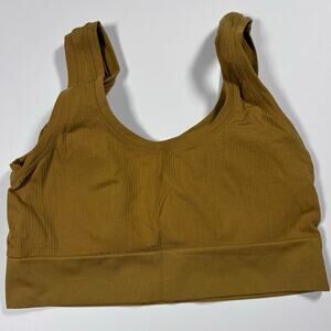 Women's NWOT Third Love Wireless Bra Mustard/Olive Size Large